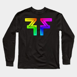 Classic FF Logo - Rainbow Long Sleeve T-Shirt